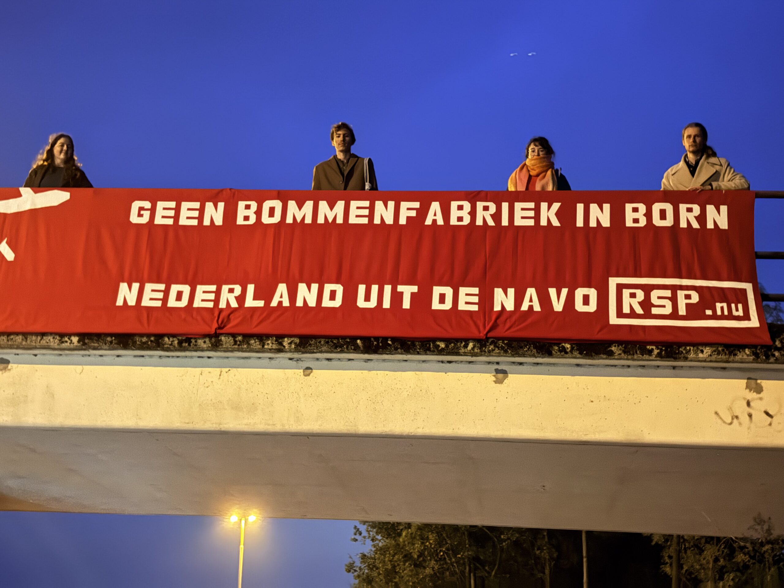 Geen bommenfabriek in Born